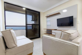 Carpediem - Flat prático e com vista para o mar em Natal